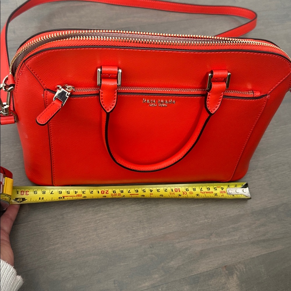 Kate Spade Orange Handbag - Never used, still with protective cover. Perfect! - Picture 12 of 13